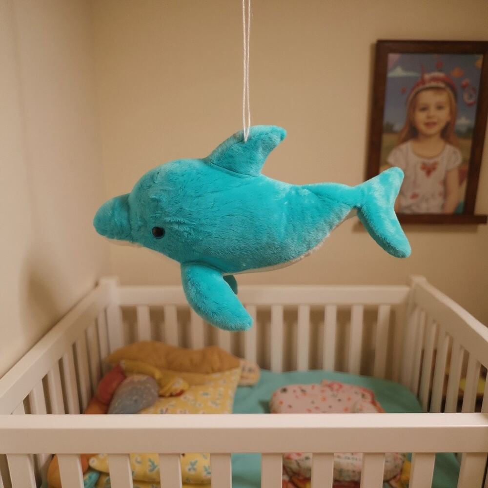 Dolphin Plush Toys Soft Stuffed Animal Bottlenose Cape Cod 24" Coastal Grandma - Picture 1 of 7